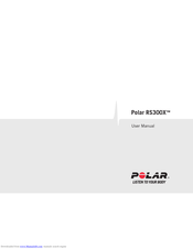 Polar Electro RS300X User Manual