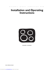 Electrolux EHD 8680 X Installation And Operating Instructions Manual