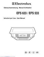 Electrolux EFS 533 User Manual