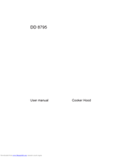Electrolux DD 8795 User Manual