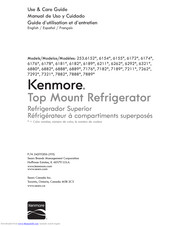 Kenmore 253.6211 Series Use & Care Manual