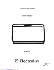 Electrolux ECN 5157 Operating And Installation Manual
