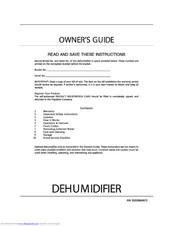 Frigidaire 2020266A0072 Owner's Manual