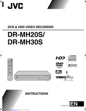 JVC DR-MH20S Instructions Manual