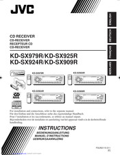 JVC KD-SX979R Instructions Manual