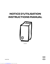 Electrolux EW 924 T Instruction Manual