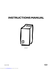 Electrolux EW 924 T Instruction Manual