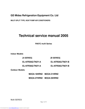 Electrolux EL-KFR26G/TN2Y-A Technical & Service Manual