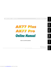 AOPEN AK77 PRO Manual