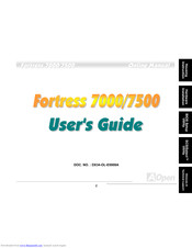 AOPEN Fortress 7000 User Manual