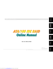AOPEN 100 IDE RAID Manual