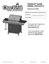 Char-Broil Performance T35G5 Product Manual