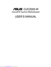 ASUS CUC2000-M User Manual