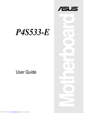 ASUS P4S533-E User Manual