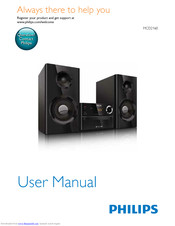 Philips MCD2160 User Manual