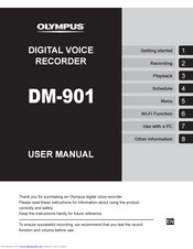 Olympus DM-901 User Manual