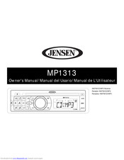Jensen MP1313 Owner's Manual