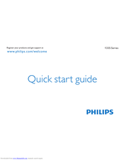 philips 1335 series Quick Start Manual