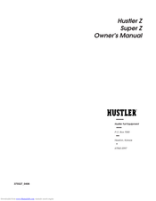 HUSTLER SZ25KAW54XR7SSA Owner's Manual