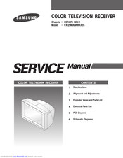 Samsung CS25M20MAVXXTL Service Manual