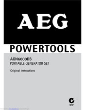 AEG AGN6000DB Original Instructions Manual
