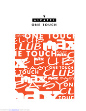 ALCATEL ONE TOUCH User Manual
