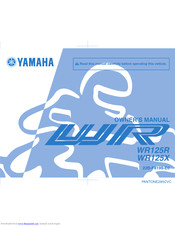 YAMAHA WR125R Owner's Manual