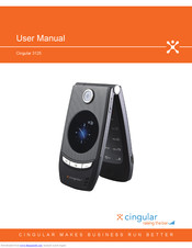CINGULAR 3125 User Manual