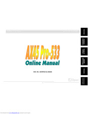 AOPEN AX45 PRO-533 Online Manual