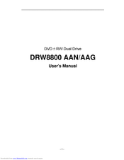 AOPEN DRW8800 AAN User Manual