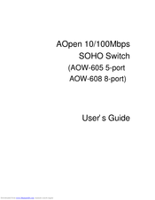AOPEN AOW-608 User Manual