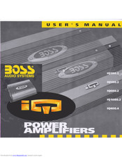 Boss IQ380.2 User Manual