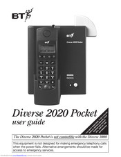 BT DIVERSE 2020 POCKET User Manual