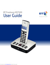BT FREELANCE XD 7500 User Manual