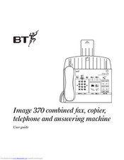 Bt IMAGE 370 User Manual