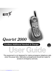 Bt QUARTET 2000 User Manual