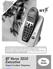 BT VERVE 3010 EXECUTIVE User Manual