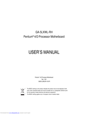 Gigabyte GA-5LXWL-RH User Manual