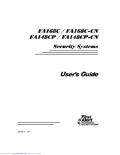 FIRST ALERT FA168C User Manual