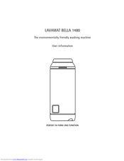 AEG LAVAMAT BELLA 1480 User Manual