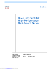 Cisco UCS C460 M2 User Manual