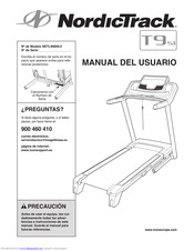 NordicTrack T9 Si Cwl Treadmill Manual Del Usuario