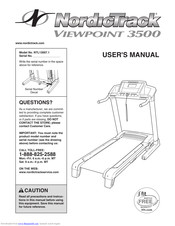 NordicTrack ViewPoint 3500 Manual