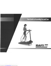NordicTrack Walkfit 3500 Treadmill Manual