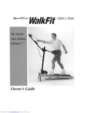 NordicTrack Walkfit 4500 Treadmill Manual