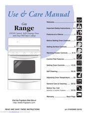 Frigidaire CPLGF390DCH Use & Care Manual