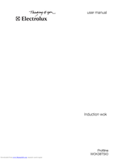 Electrolux Profiline WOK38TSIO User Manual