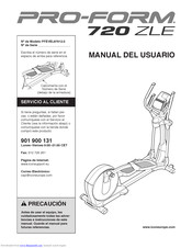Pro-Form PFEVEL87912.0 Manual Del Usuario