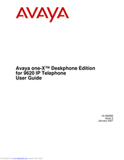Avaya one-X Deskphone Edition User Manual