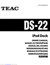 Teac DS-22 Owner's Manual